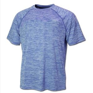 BAW Mens Dry Tek Medium Blue New Shirt